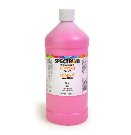 Gouache lavable Spectrum, 946 mL (32 oz) - Rose