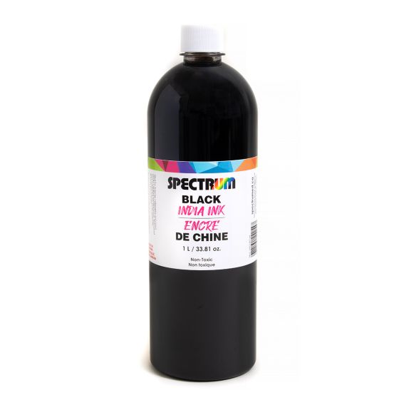 Spectrum Black India Ink - 1 L (34 oz)