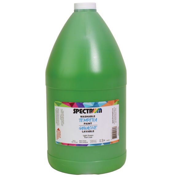 Gouache lavable Spectrum, 3,6 L (122 oz) - Vert clair