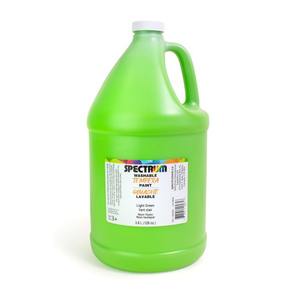 Gouache lavable Spectrum, 3,8 L (128 oz) - Vert clair