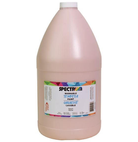 Gouache lavable Spectrum, 3,6 L (122 oz) - Pêche