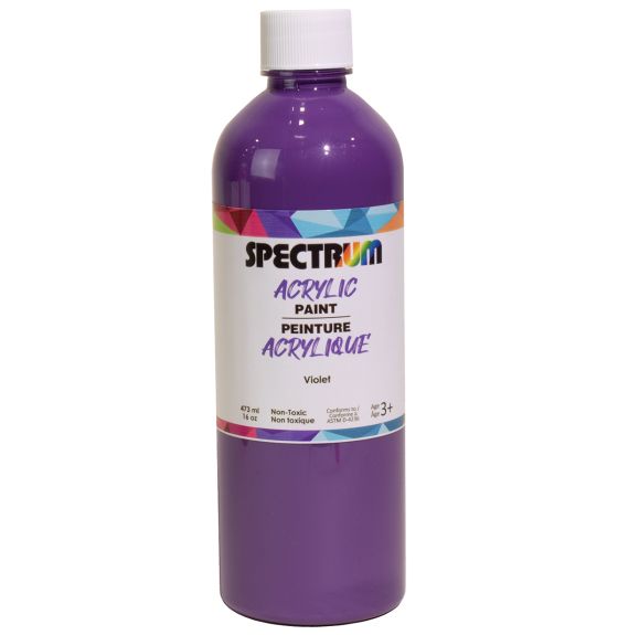 Peinture acrylique Spectrum, 473 mL (16 oz) - Violet