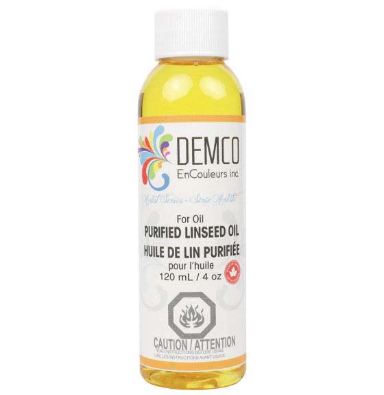 Demco Linseed Oil, 120 mL (4 oz)