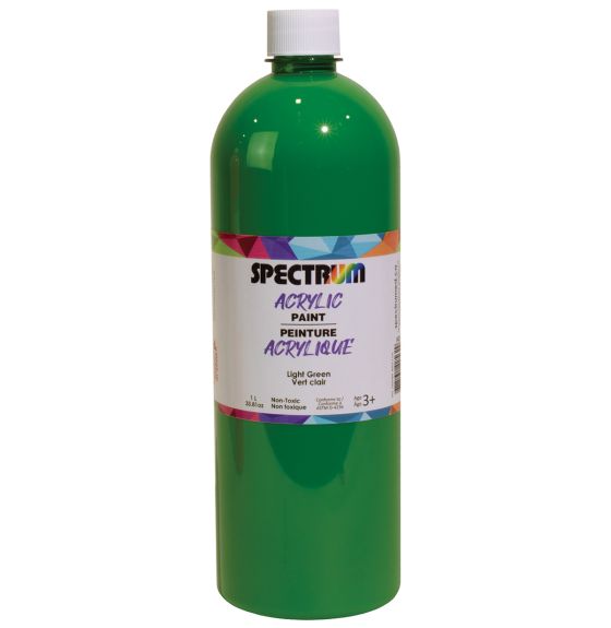 Peinture acrylique Spectrum, 1 L (34 oz) - Vert clair