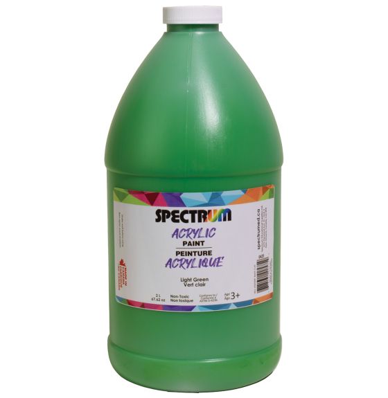 Peinture acrylique Spectrum, 2 L (68 oz) - Vert clair
