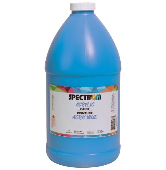 Spectrum Acrylic Paint - 2 L (68 oz) - Turquoise