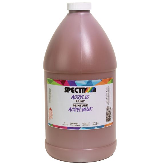 Spectrum Acrylic Paint - 2 L (68 oz) - Burnt Umber