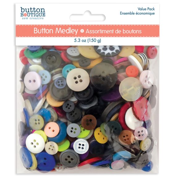 Buttons Mega-Pack Medley - 150 g