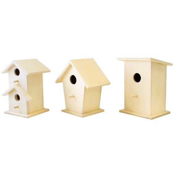 Birdhouses - 15 cm (6") - Set of 36