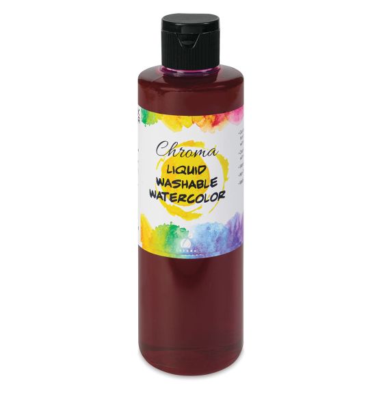Aquarelle liquide lavable Chroma, bouteille de 250 ml (8,4 oz) - Violet