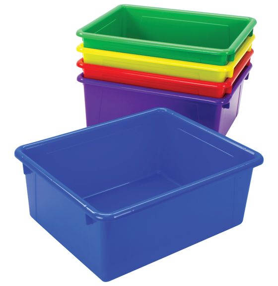 Deep Storage Trays - No Lids - Set of 5
