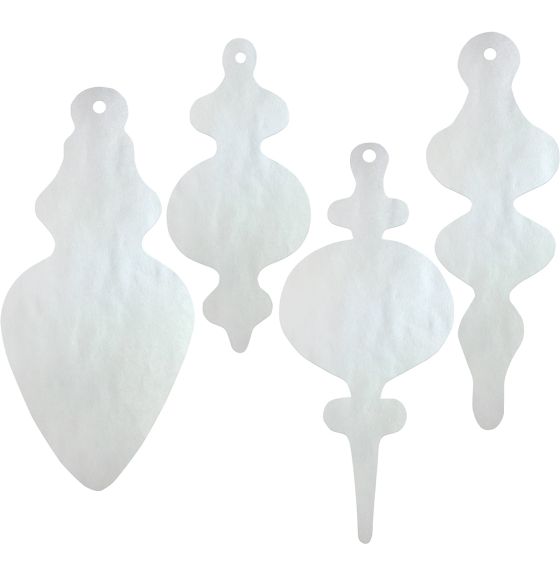 Papier buvard Roylco®, jusqu'à 21,5 cm (8½") - Ornements - Paquet de 40
