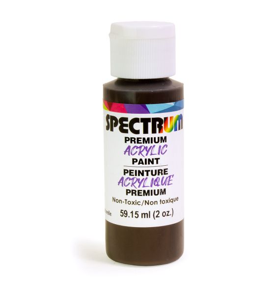 Peinture acrylique Spectrum Premium, 59,15 ml (2 oz) - Terre d'ombre naturelle