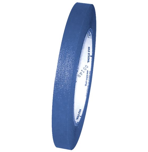Coloured Masking Tape - 54.9 m x 1/2" (60 yd x 1.3 cm) - Blue
