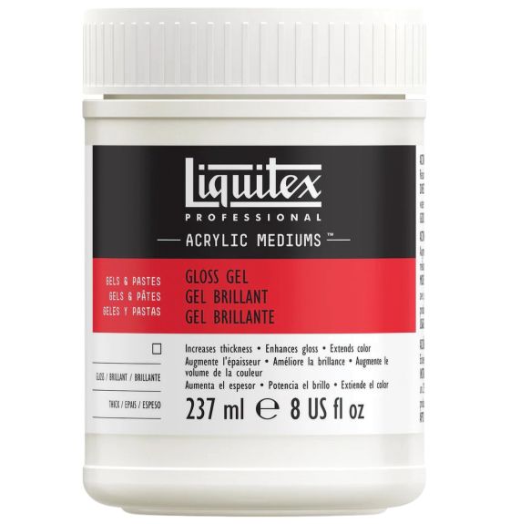 Liquitex&reg; Professional Gloss Gel Medium - 237 mL (8 oz)