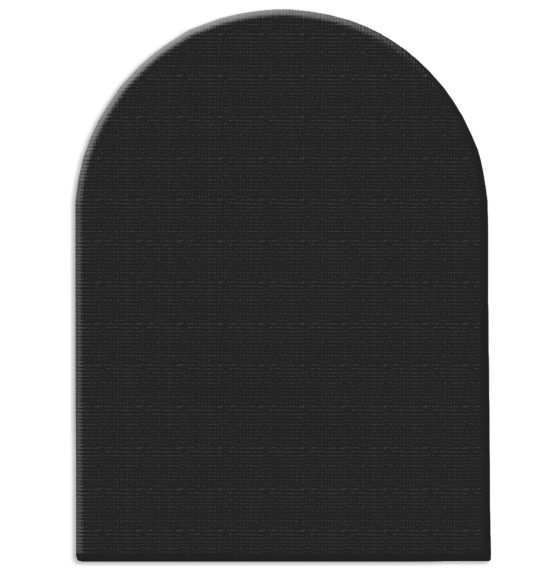 Arch Canvas - 22.9 x 30.5 cm (9" x 12") - Black