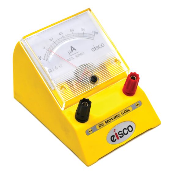 Galvanomètre 20 - 0 - 100 mA, résistance 1000 Ω