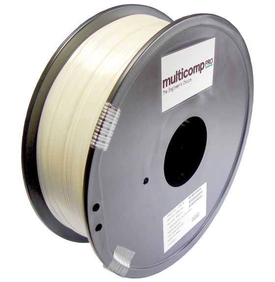 Filament PLA pour imprimante 3D (1,75 mm dia.), 1,0 kg - Blanc soie