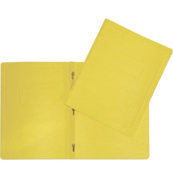 Reliure à attaches Hilroy - Format lettre - Jaune