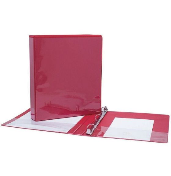 D-Ring Binder - Letter - 2" (5.1 cm) - Red