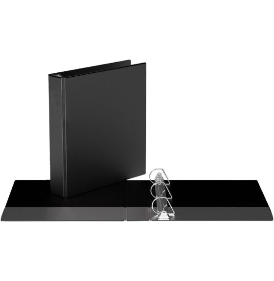 D-Ring Binder - Letter - 3" (7.6 cm) - Black