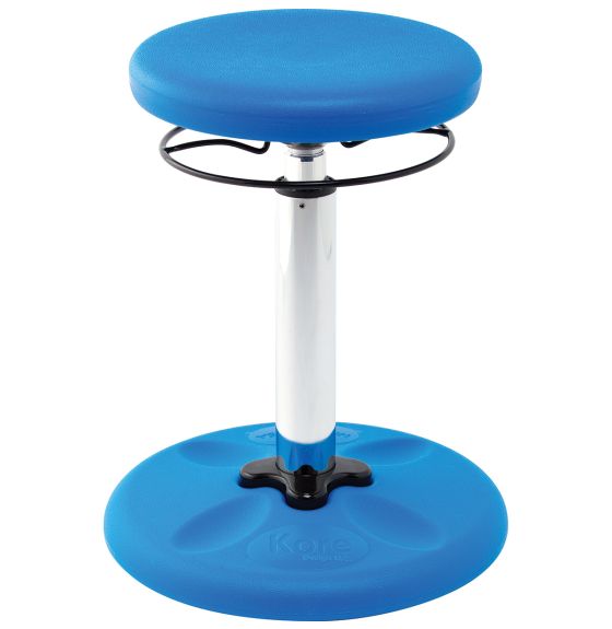 Kore&trade; Adjustable Wobble Chair (16.5"-24") - Blue