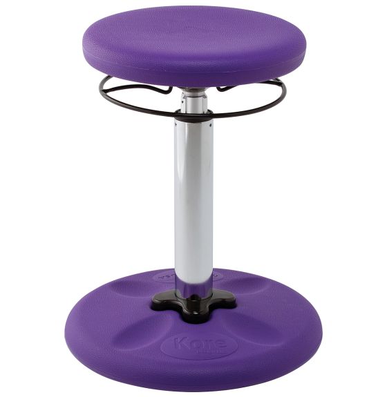 Kore&trade; Adjustable Wobble Chair (16.5"-24") - Purple