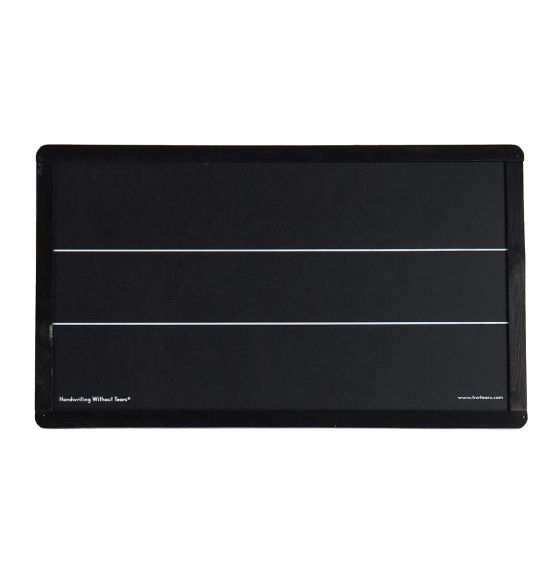 Tableau noir à deux lignes