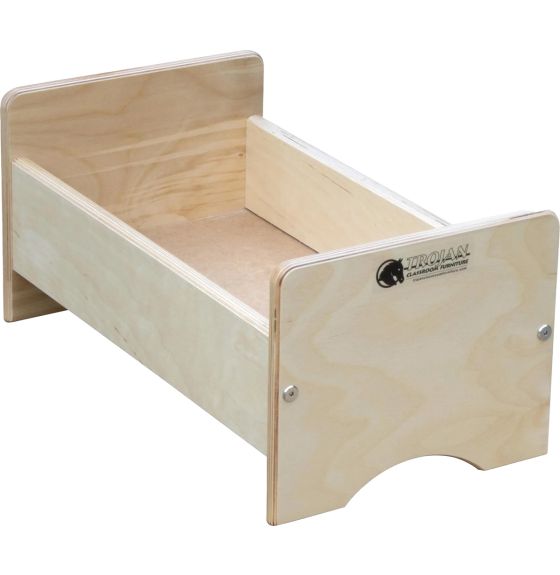 Wooden Doll Bed