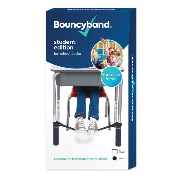Bande élastique Bouncyband® pour les bureaux des élèves du primaire