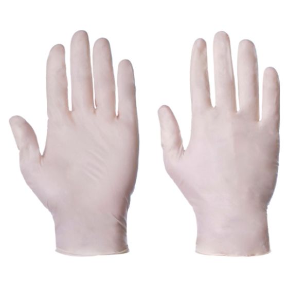 Latex Gloves - Powder Free - Pack of 100 - Extra Small