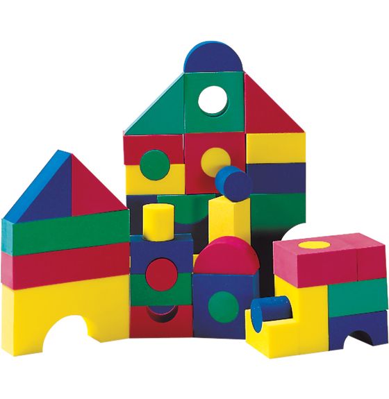 Foam Blocks - Set of 68