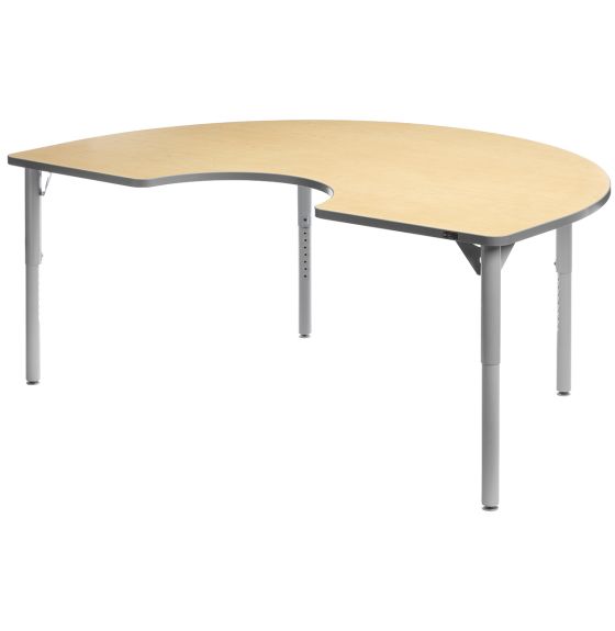 Aktivity Kidney Table - Maple Fusion - 36" x 60"