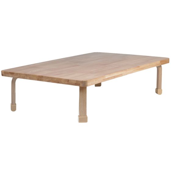 NaturalWood&trade; Rectangle Table - 12" Height