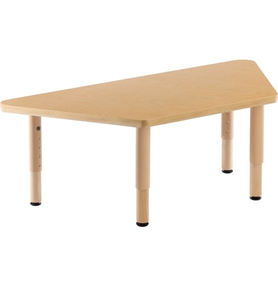 Environ Trapezoid Table - Maple - 24" x 48"