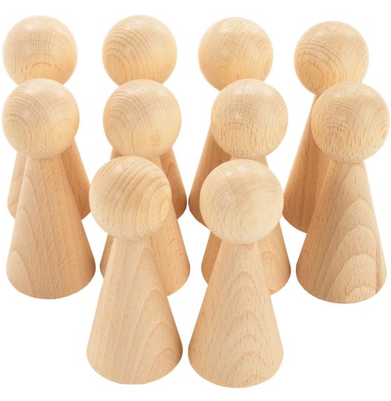 Figures coniques - paquet de 10