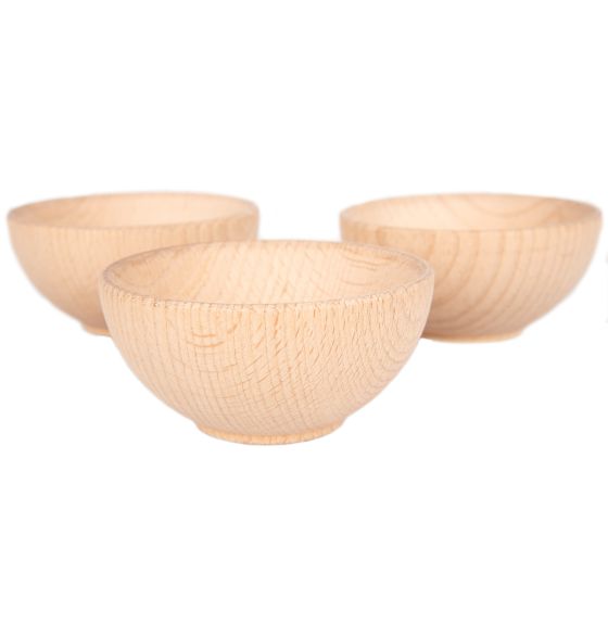 Bols de taille moyenne (92 mm dia.) - Paquet de 3