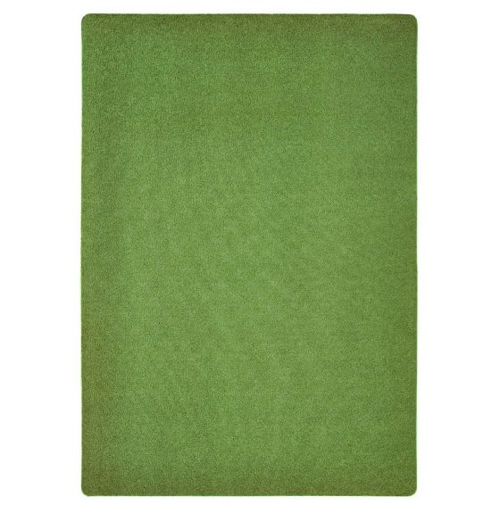 Carpets for Kids&reg; KIDply&reg; Soft Solid Rectangle Carpet - Grass Green - 6' x 9'
