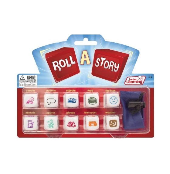 Jeu: Roll A Story de Junior Learning® (en anglais)