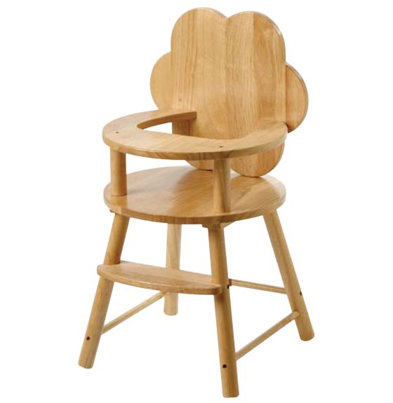 Chaise haute de poupée - 45 cm