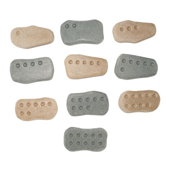 Pierres de comptage tactiles - Ensemble de 20
