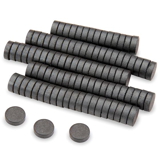 Aimants ronds pour projets d'artisanat - Paquet de 100