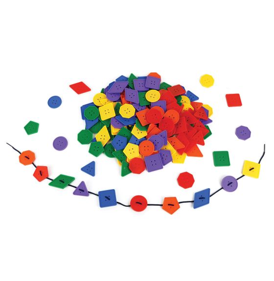 Ensemble de 72 boutons à lacer et 6 lacets