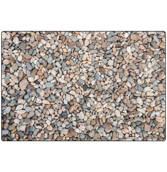 Tapis Pixel Perfect™ de Carpets for Kids® - Cailloux - Rectangle, 1,2 m x 1,8 m (4’ x 6’)