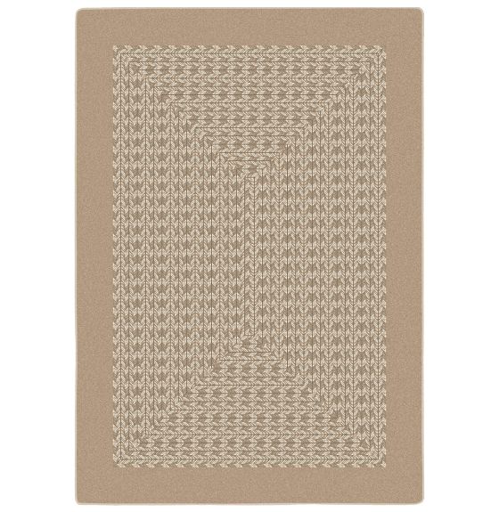 Tapis Joy Carpets de Kid Essentials®, collection Like Home™ - Rectangle, 1,6 m x 2,3 m (5' 4" x 7' 8") - Beige