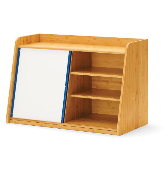 Meuble de rangement et d'écriture doté d'un tableau blanc
