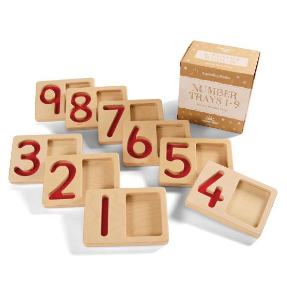 Number Trays 1-9
