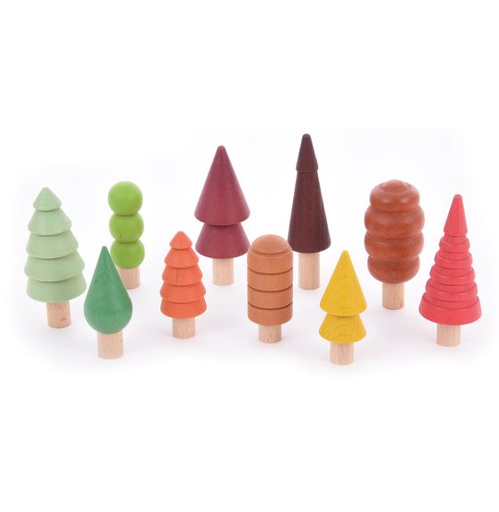 Seasonal Woodland Trees - Pack of 10