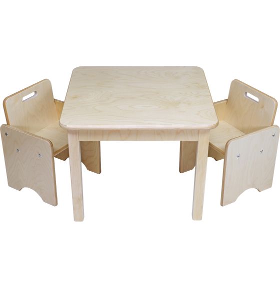 Table et 2 chaises pour tout-petits