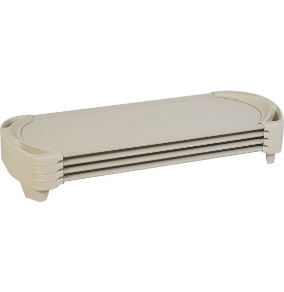 Angeles&reg; SpaceLine&reg; Standard Cot - Pack of 4 - Sand